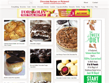 Tablet Screenshot of lovechocolate.org